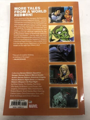 America’s Mightiest Heroes: Heroes Reborn (2021) TPB Companion Vol