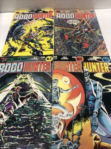 Robo Hunter (1984) Set Issues