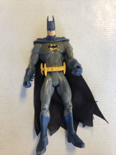 Batman DC Comics Classic Blue Grey 6" action figure 2003 Utility Belt Mint