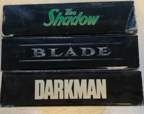 Darkman , Blade , The Shadow (1991-2000) VHS Bundle