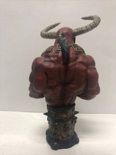 Lucifer Bust (2001) Size: 7" Statue | Brian Pulido|Chaos Comics| Eternal Toy-COA