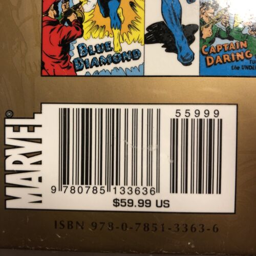 Golden Age Daring Mystery Vol.2 (2010) Marvel Masterworks|TPB Brand New sealed