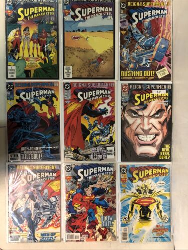 Superman The Man Of Steel (1991) Starter Set # 1-49 Missing # 17 (VF) DC Comics