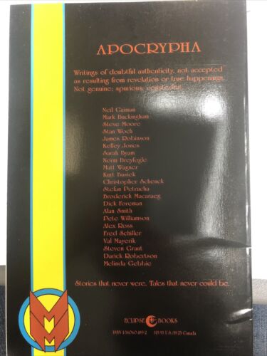 Miraclemen: Apocrypha (1992) Eclipse Book TPB SC Neil Gaiman