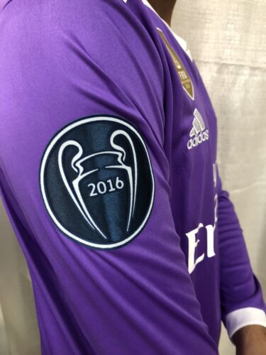 Ronaldo “7” Jersey Real Madrid 2016-2017 Ronaldo Long Sleeve Jersey • Adidas •