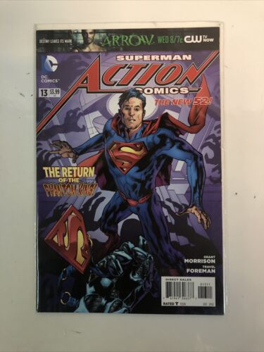 The New 52! Superman Action Comics (2012) Set # 0-1-13 Missing # 9 (VF/NM) DC