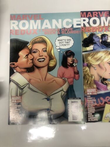 Marvel Romance Tedux Set Of 4 Comics Issue