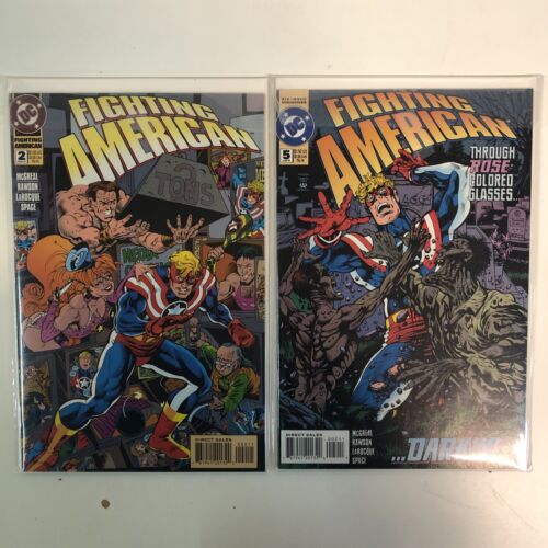 Fighting American (1994) Mini-Series # 1-6 Missing # 3 (VF/NM) DC Comics