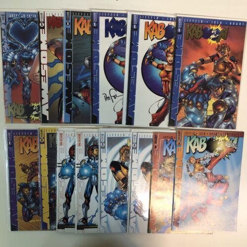 Awesome Kaboom (1997-99) Total Of 28 Issues Variant Covers 1-2-3 (VF/NM)