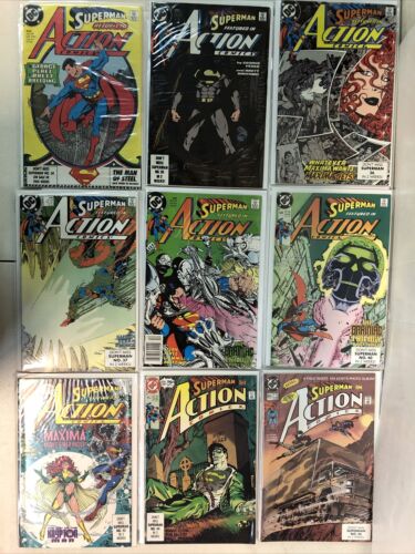 Superman Returns To Action Comics (1989) Set # 643-700 & Annual # 2-5 (VF/NM)