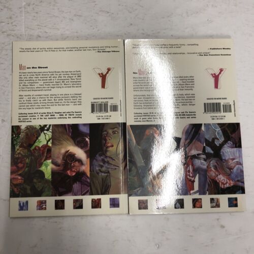 Y: The Last Man 1-10 By Brian K. Vaughan (2003) TPB Vertigo Comics