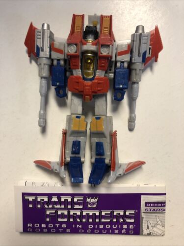 Transformers Rid Starscream(2006) Complete Robots in Disguise deluxe|not Used