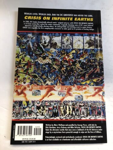 Crisis On Infinite Earths:35th Anniversary (2019) TPB (NM) Marv Wolfman