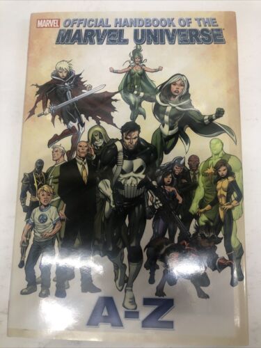 The Official Handbook Of The Marvel Universe A-Z (2009) HC • Michael Hoskin