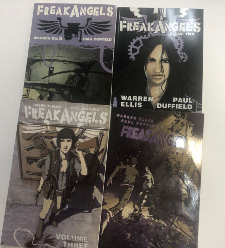 Freak Angels Vol.1-4 (2009) Avatar Press TPB SC Warren Ellis