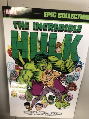 The Incredible Hulk And Now The Wolverine  (2022) Marvel  TPB SC