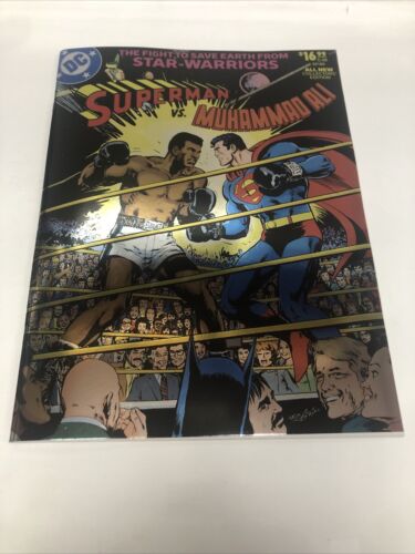 Superman Vs. Muhammad Ali (2024) Facsimile • Foil • Neal Adams • Denny O’neil