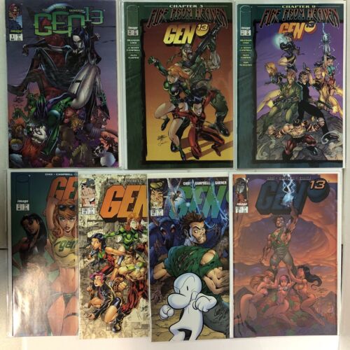 GEN 13 (1998) Starter Set # 0-53 & Annual # 1 (VF/NM) Image Comics & Wildstorm