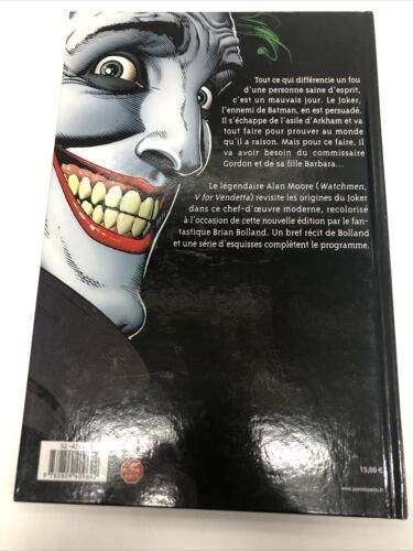 Batman The Killing Joke Deluxe Edition (2009) HC • Alan Moore • Brian Bolland