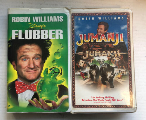 Jumanji & Flubber(Robin Williams Bundle (VHS)