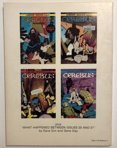 Swords of Gerebus Vol.2 & Vol.3 (1981) Aardvark Vanahein Inc | TPB