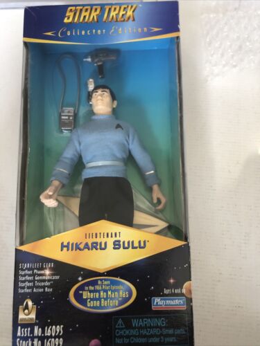 Star Trek Lt. Hikaru Sulu Playmates 1996 ~ 9" Limited Edition Action Figure