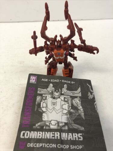 Transformers Generations Combiner Wars Chop Shop 2015 Complete Mint w/instruct