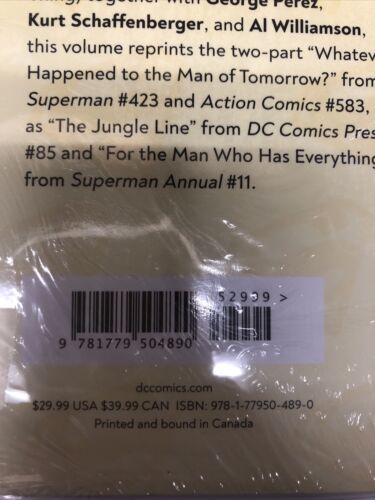 Superman Whatever Happened To The Man Of Tomorrow ?  (2020) HC •DC • Alan Moore