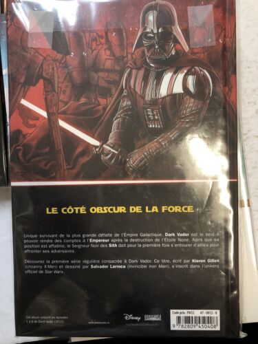 Star Wars Dark Vader Tome 1 (2015) Panini Comics TPB HC Kieran Gillen (French)