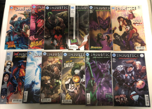 Injustice Ground Zero (2017) 1-12 complete set ~ Buccellato | Derenick