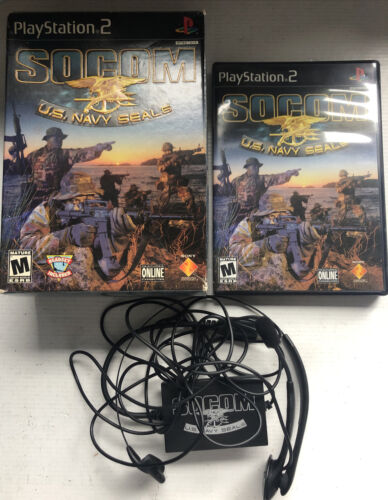 SOCOM U.S. Navy SEALS W/Headset (Sony PlayStation 2, 2002)