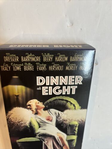 Dinner at Eight (VHS, 2000) Marie Dessler John Barrymore Wallace Berry | Warner