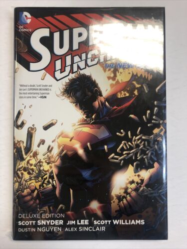 Superman Unchained Deluxe Edition The New 52 (NM) Hardcover 2014