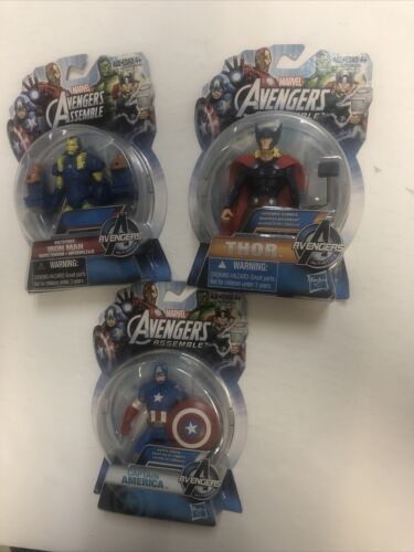 Avengers Assemble Iron Man- Captain America-Thor