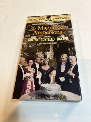 The Magnificent Ambersons (VHS, 1998, BW)  Joseph Cotten • Dolores Costello