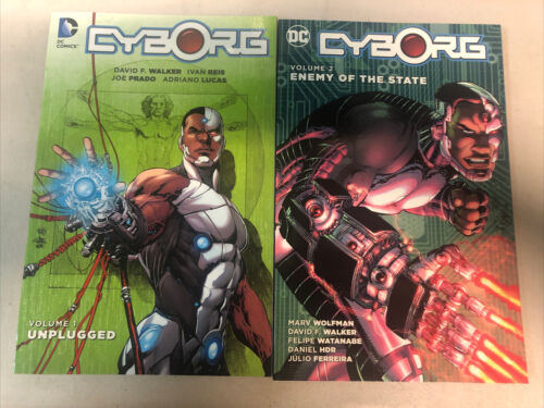 Cyborg Vol.1-2 Unplugged (2016) DC Comics TPB SC Joe Prado