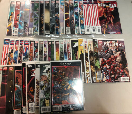 New X-Men (2005) #1-46 missing # 26 and 38 (VF/NM) Incomplete Set by Kyle