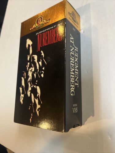 Judgment at Nuremberg (VHS, 2-Tape Set)  Spencer Tracy • Burt Lancaster | MGM/UA