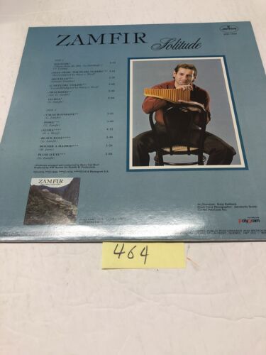 Zamfir. Solitude . Vinyl LP Album