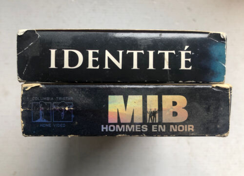 M.I.B Homme En Noir & Identite VHS