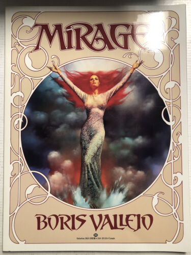 Mirage by Boris Vallejo (1982) Ballantine Books |HC