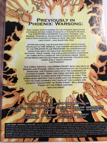 X-Men Phoenix Warsong (2007)