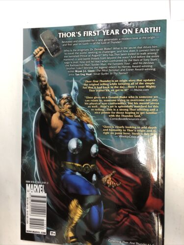 Thor First Thunder (2011) Marvel TPB SC Brian Glass