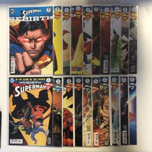 Superman Rebirth (2016) #1-9-11,45+ Sp+Ann #1 (VF/NM) DC| Near Complete Set