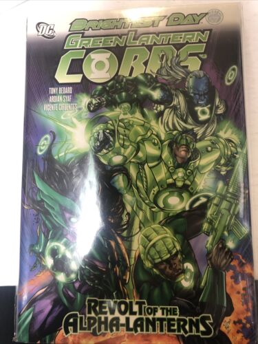 Green Lantern Corps Revolt Of The Alpha Lanterns (2012) Dc Comic TPB HC T.Bedard