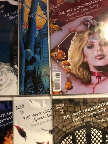 The Vinyl Underground (2007) Set Issues # 1-12 • Missing Issues # 5 Vertigo