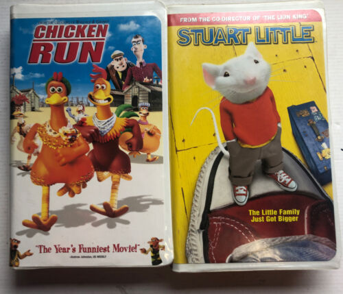 Chicken Run & Stuart Little Bundle (VHS)