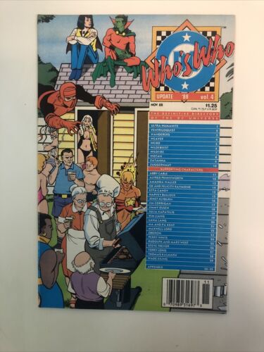 Who’s Who (1987) Update 1987 # 1-5 & Update 1988 # 1-4 (F/VF) DC Comics