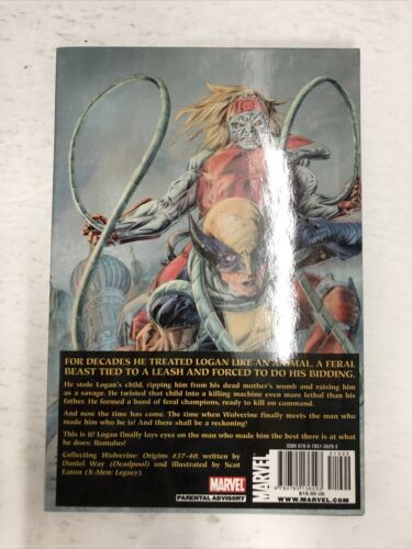 Wolverine Origins~Romulus By Daniel Way (2009) HC Marvel Comics