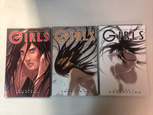 Girls Trade Paperback TPB Lot (2005) Vol. 1 2 3 (VF/NM) Luna Brothers Image